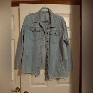 NWOT Women’s plus size Jean jacket 2XL